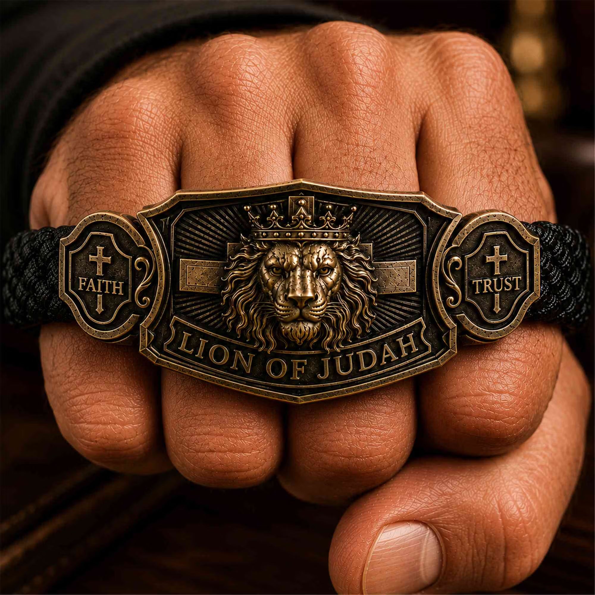 Lion of Judah Christian Men’s Bracelet