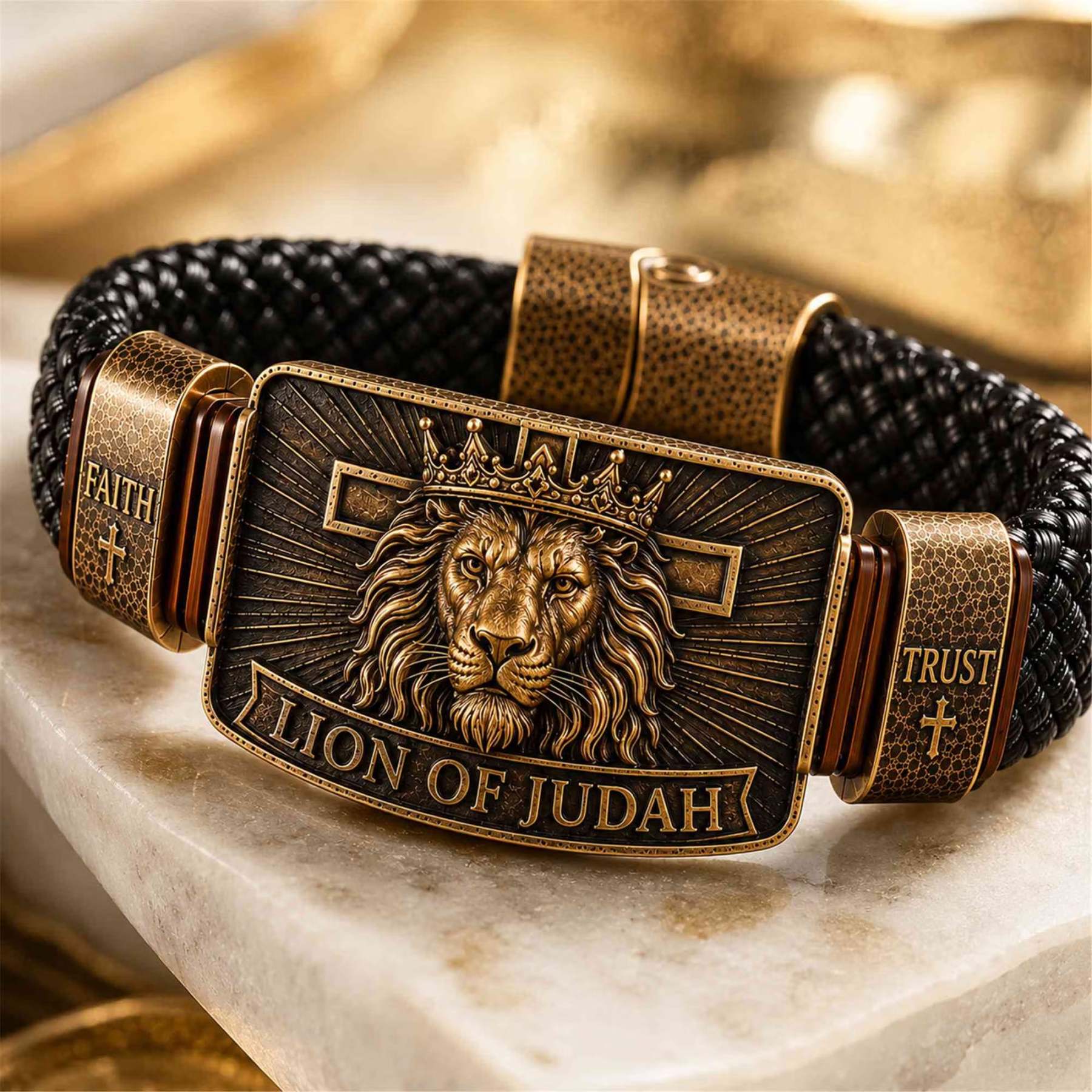 Lion of Judah Christian Men’s Bracelet
