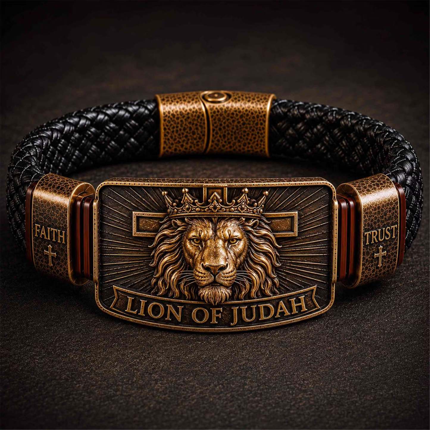 Lion of Judah Christian Men’s Bracelet