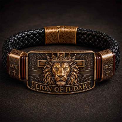 Lion of Judah Christian Men’s Bracelet