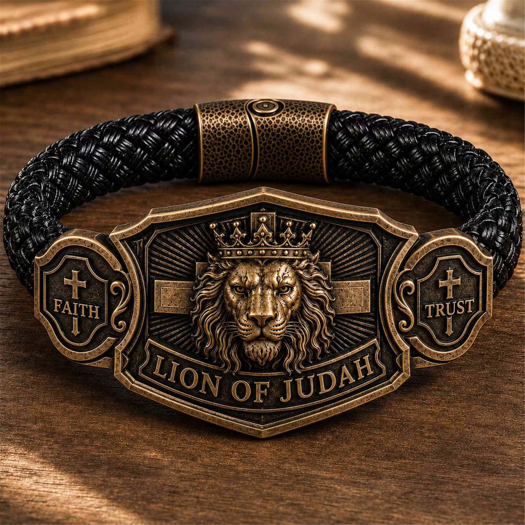 Lion of Judah Christian Men’s Bracelet