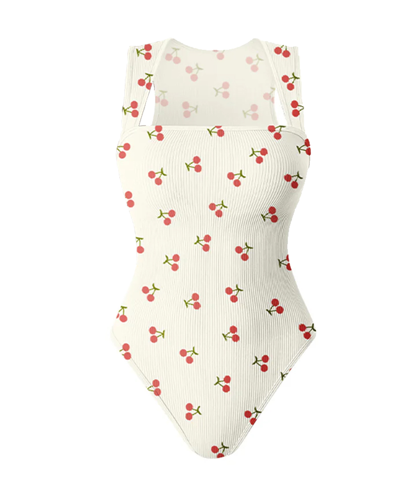 Printed Fashion Bodysuit