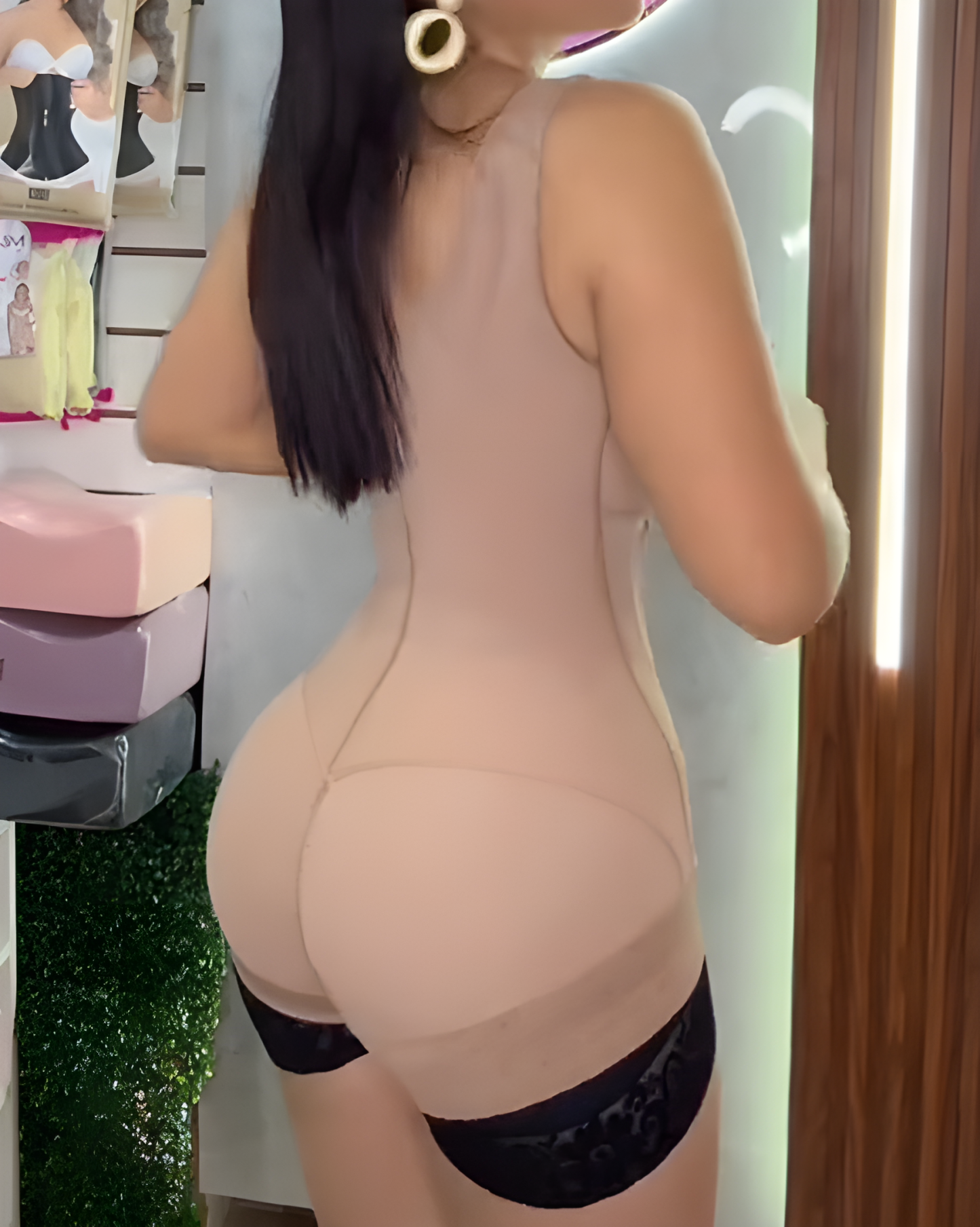 Double Layer Strong Tummy Control Thong Shapewear