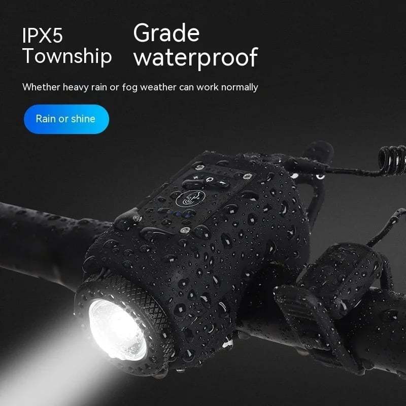 Woyuosn 2-in-1 Bike Light and Horn