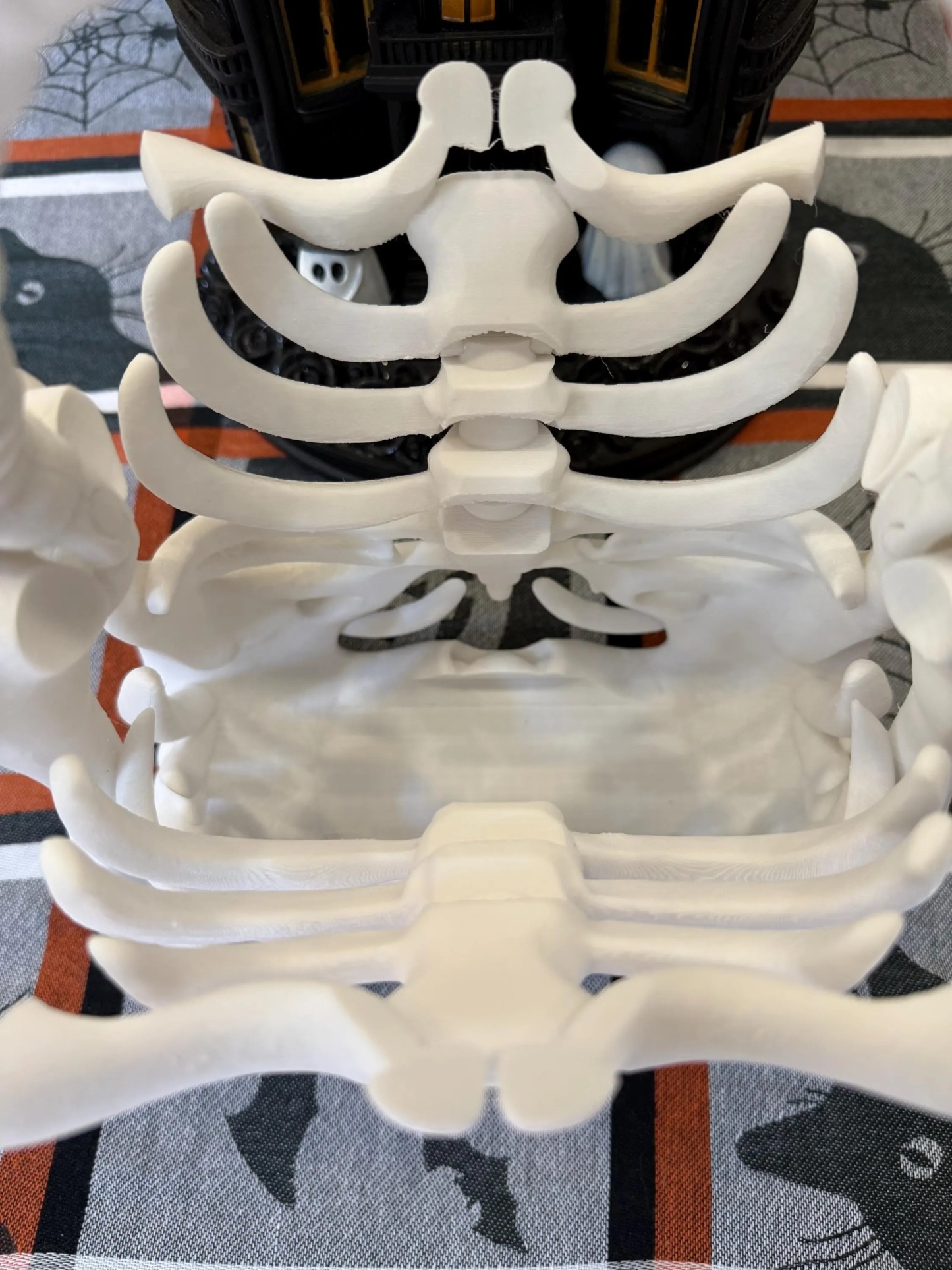 2025 Halloween Skeleton Rib Cage Handbag