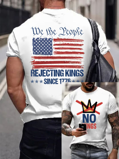 Men's We The People No King T-Shirt