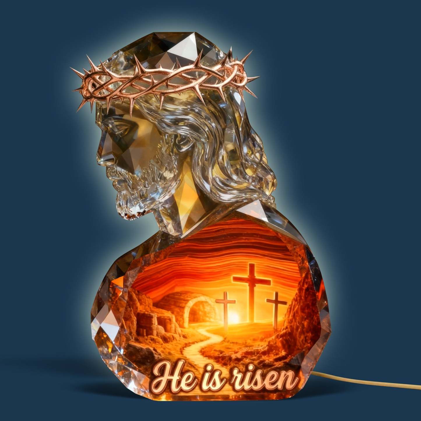 Holy Spirit Resurrection Light Box – Easter Gift for Christians 04qhqn280126