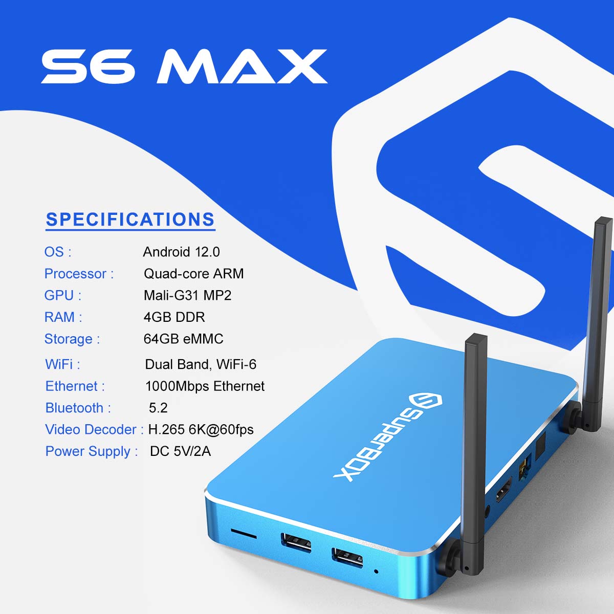 SUPERBOX S6 MAX