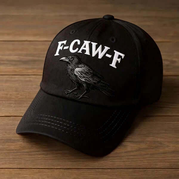🔥F-CAW-F Crow Hat - 100% Made in the USA