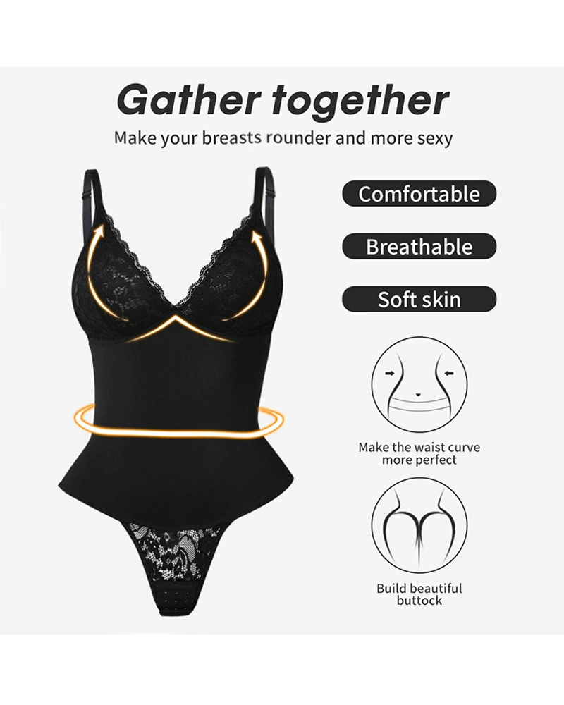 Waist-Lifting Buttocks Tight Body-Shaping Bodysuit