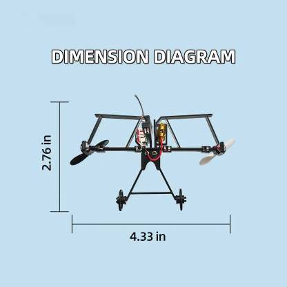 Remote Control Paper Airplane Power Components Turn Any Paper Airplane Into a Real RC Flye