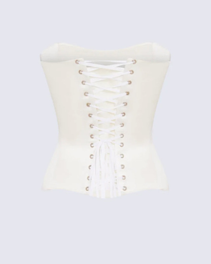 Temperament-Encasing Satin Corset