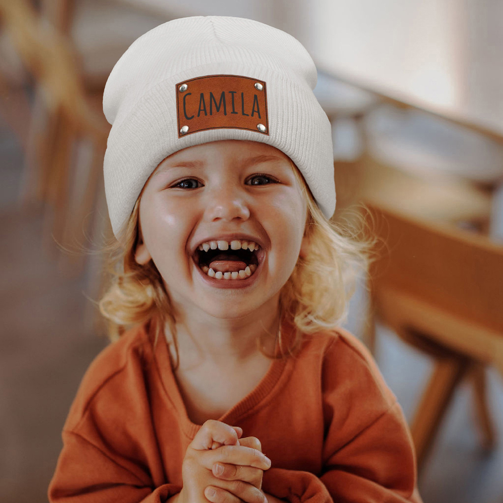 Personalized Name Knitted Winter Hat | KKHat11