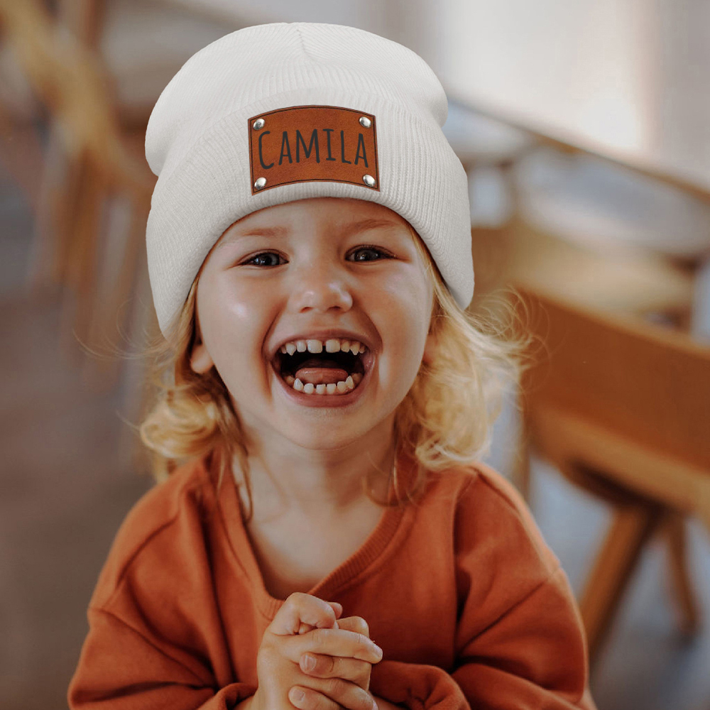 Personalized Name Knitted Winter Hat | KKHat11