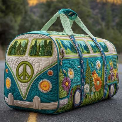 Hippie Journey Quilted Duffle Bag GFTOTP10823