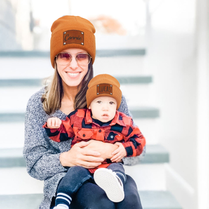 Personalized Name Knitted Winter Hat | KKHat11