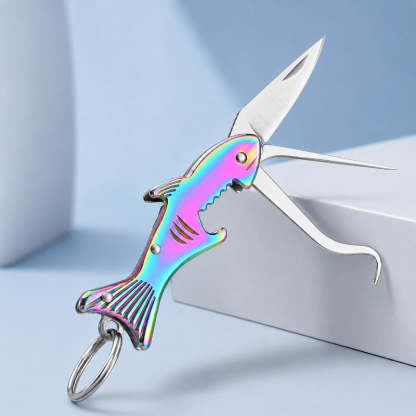 Shark 3-in-1 Keychain Multitool