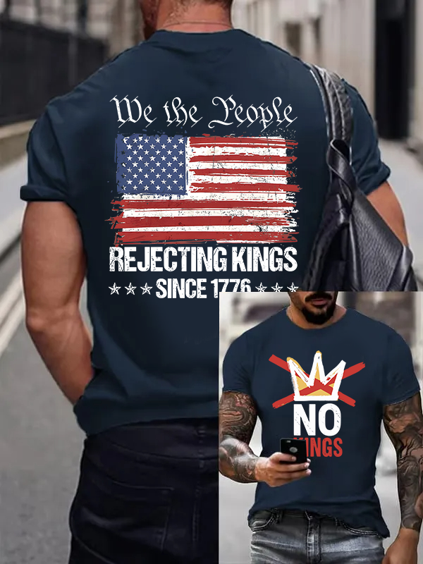Men's We The People No King T-Shirt