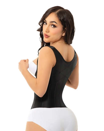 Women Waist Trainer Vest Slim Corset Neoprene Sauna Tank Top Zipper Weight Loss Body Shaper