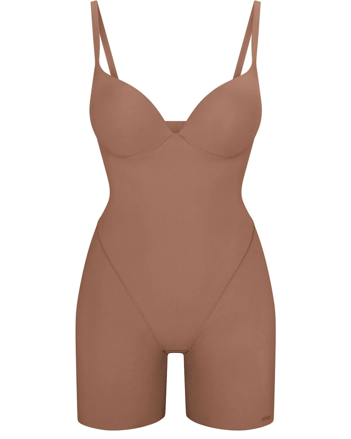 Hip-lifting Slim Fit Padded Mid-length Leggings