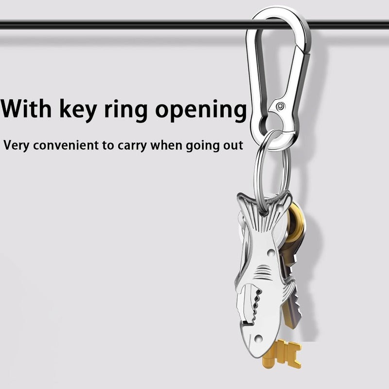Shark 3-in-1 Keychain Multitool