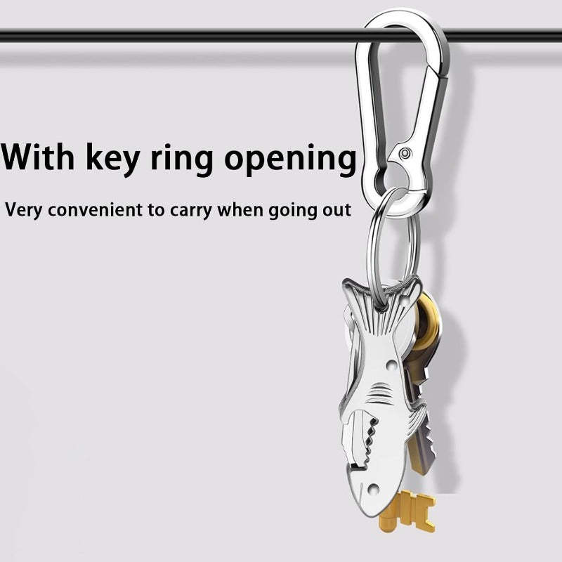 Shark 3-in-1 Keychain Multitool