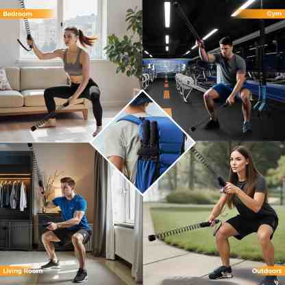 💥 Intense Fitness Training Ropes | Perfect for Home & Gym 🏠