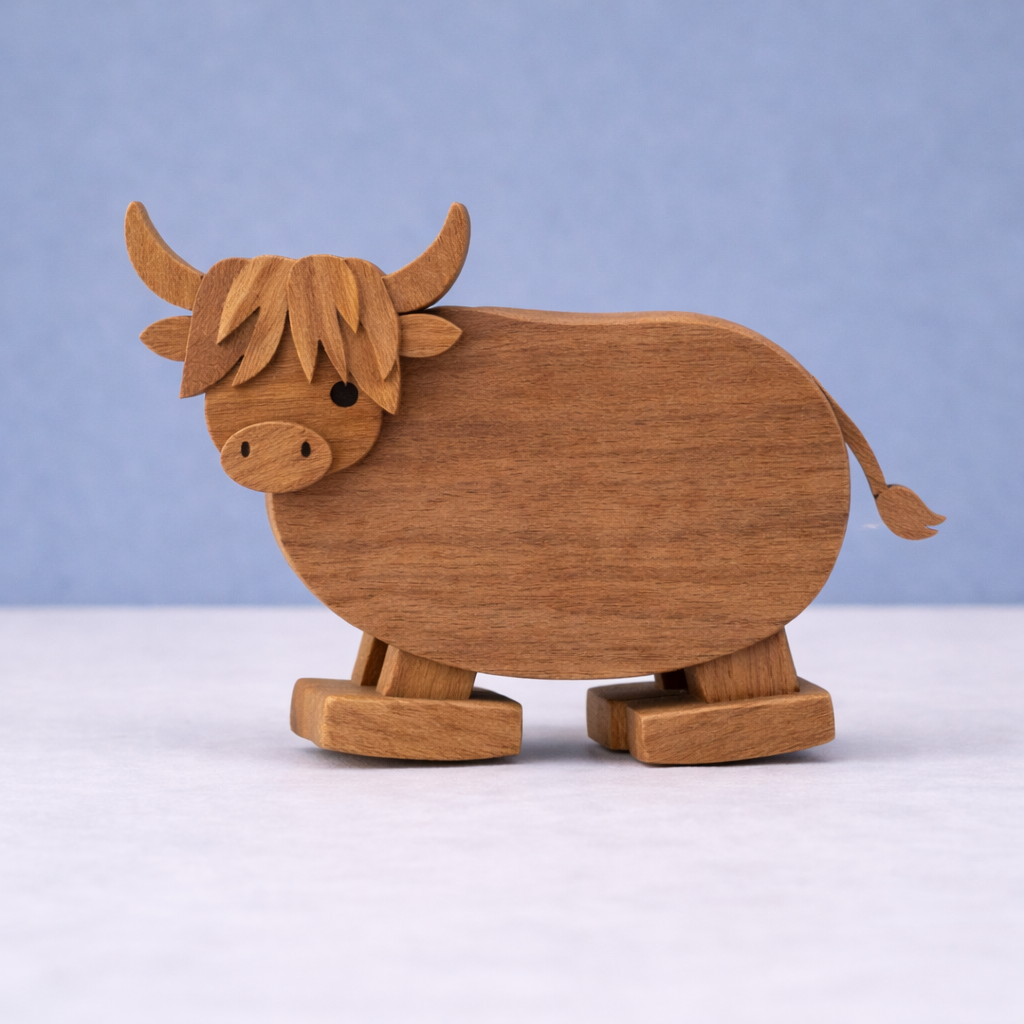 🔥Handmade Walking Wooden Animals