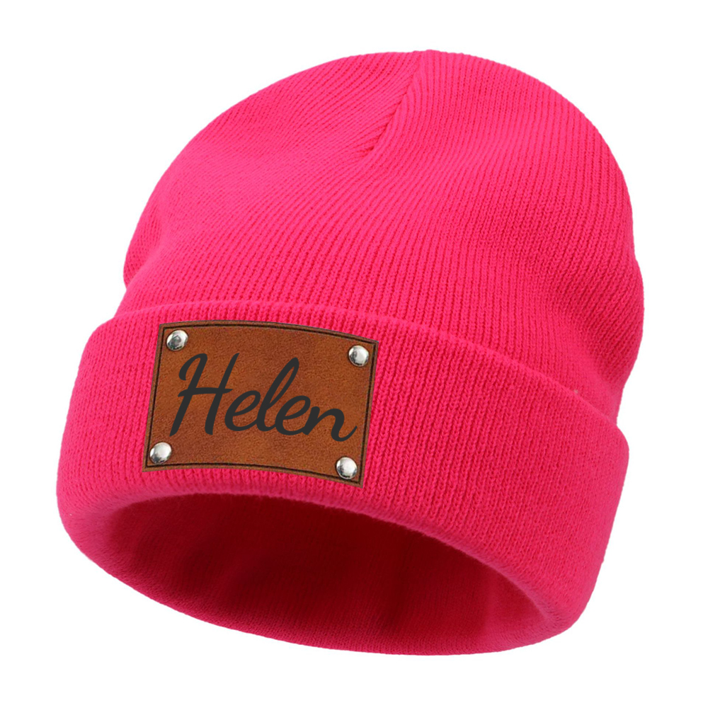 Personalized Name Knitted Winter Hat | KKHat11