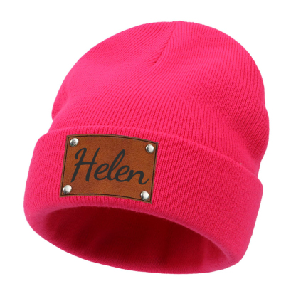 Personalized Name Knitted Winter Hat | KKHat11