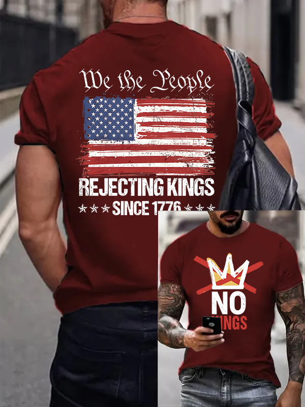 Men's We The People No King T-Shirt
