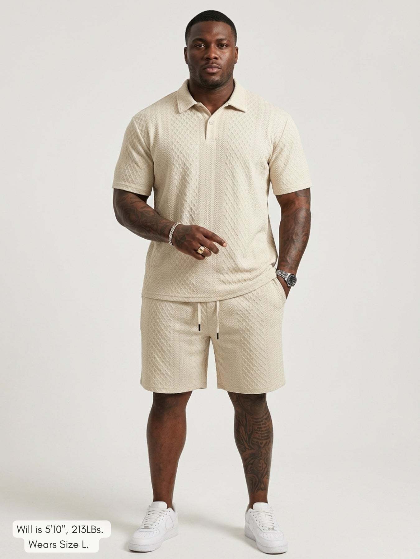 Obsidian - Loose Polo Set
