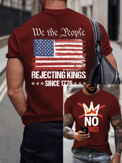 Men's We The People No King T-Shirt