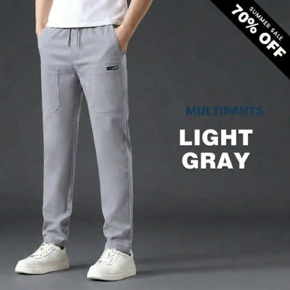 Ultra Stretch Lightweight Breathable Cargo Trousers - 70% OFF TODAY 