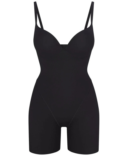 Hip-lifting Slim Fit Padded Mid-length Leggings