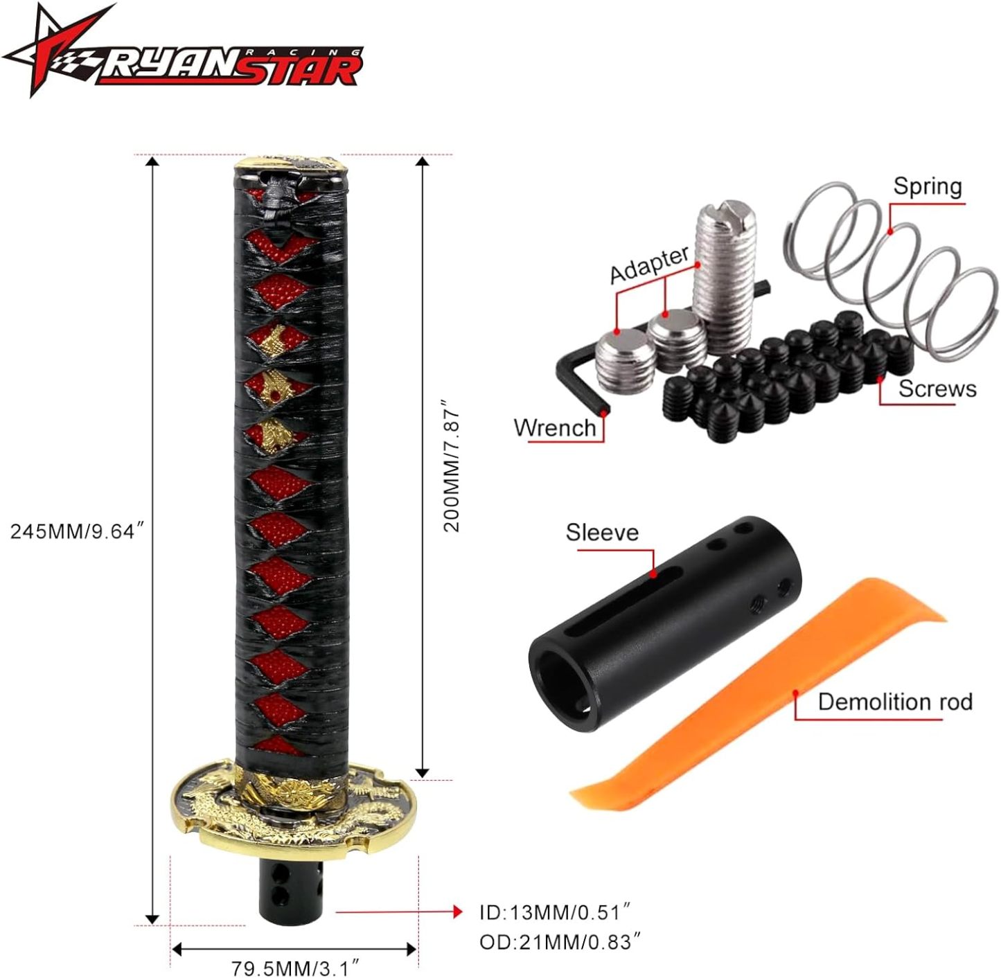 Japanese-Style Tuning Car Katana