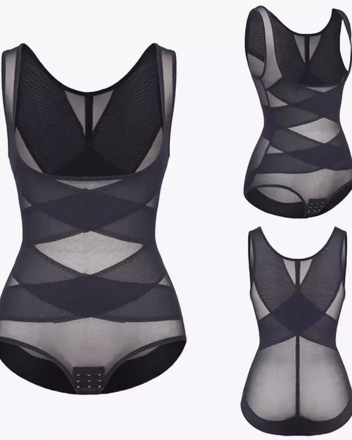 Mesh Tummy Tuck Body Triangle Shapewear