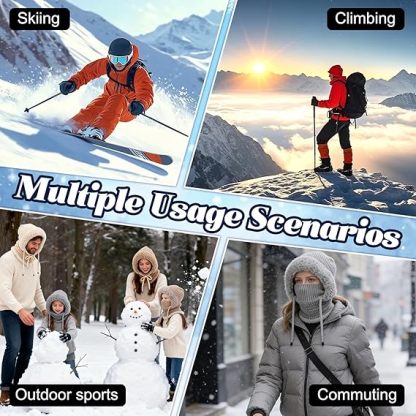 Winter Win! Stay Cozy and Stylish❄️✨3 in 1 Beanie Hat For Women