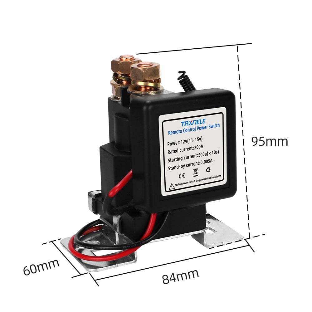 WIRELESS REMOTE CONTROL BATTERY RELAY SWITCH 🔌