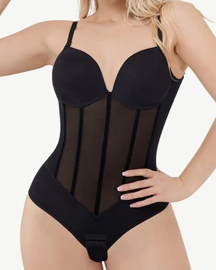 Breathable Sexy Tummy Control Butt Lifting Bodysuit