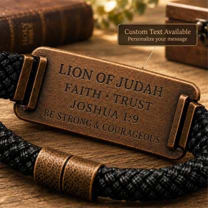 Lion of Judah Christian Men’s Bracelet