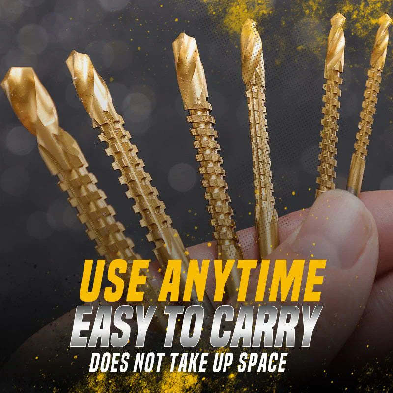 ⚙️ Twist Drill Bit Set – High-Speed Steel, Titanium-Coated & Multi-Material Ready 🧰