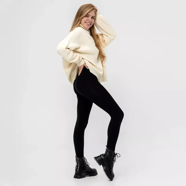 Women's Winter Warm Fleece Lined Slim Fit Leggings