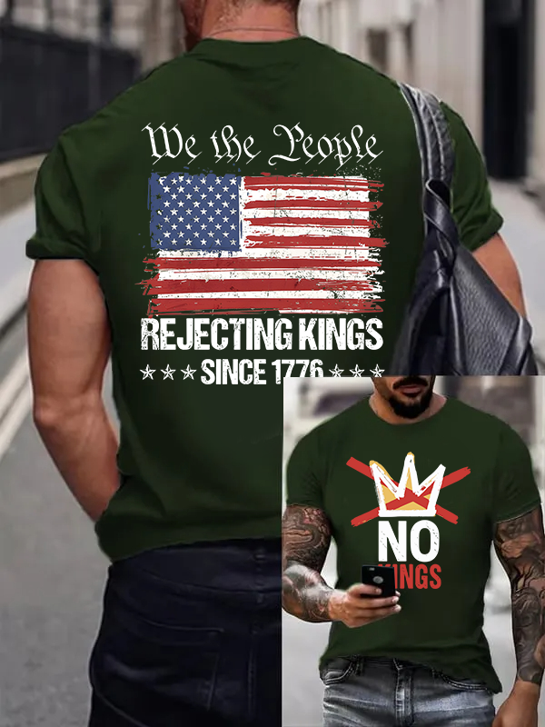Men's We The People No King T-Shirt