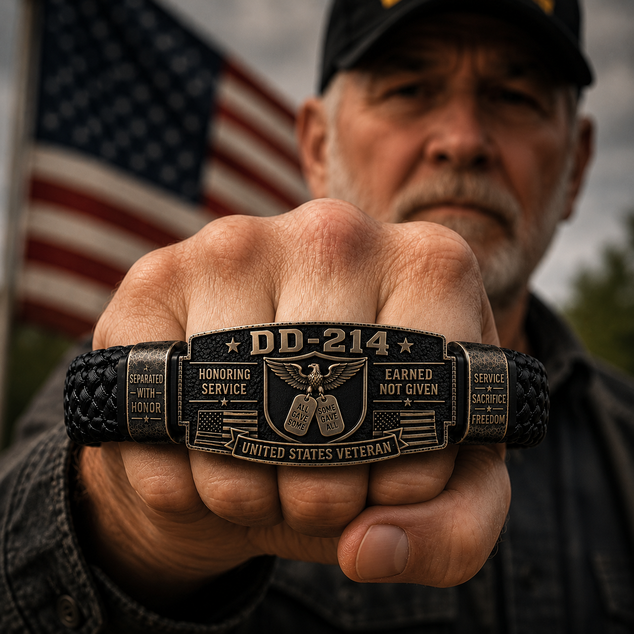 🔥DD-214 Veteran Honor Bracele