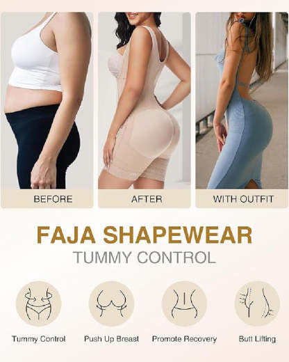 Fajas Post Surgery Tummy Tuck Compression Garment for Women Shapewear