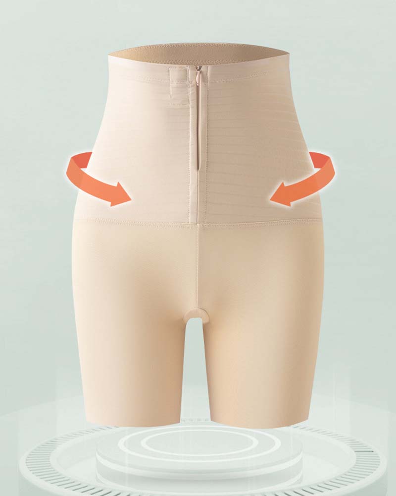 Tight-Fitting Waist And Breasted Tight-Fitting Waist Lift Pants