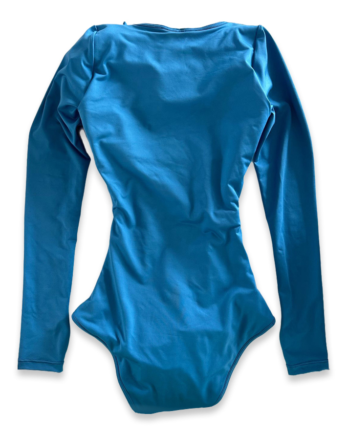 Blue Swim Girdle ? Long sleeve