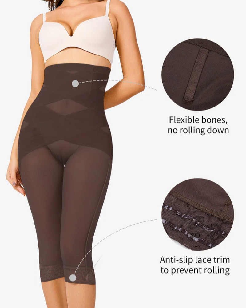 Curvyfaja Air Mesh Thigh Slimmer Pants