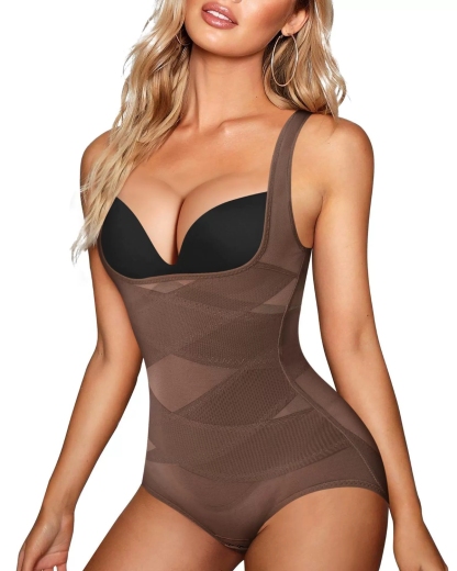 Mesh Tummy Tuck Body Triangle Shapewear